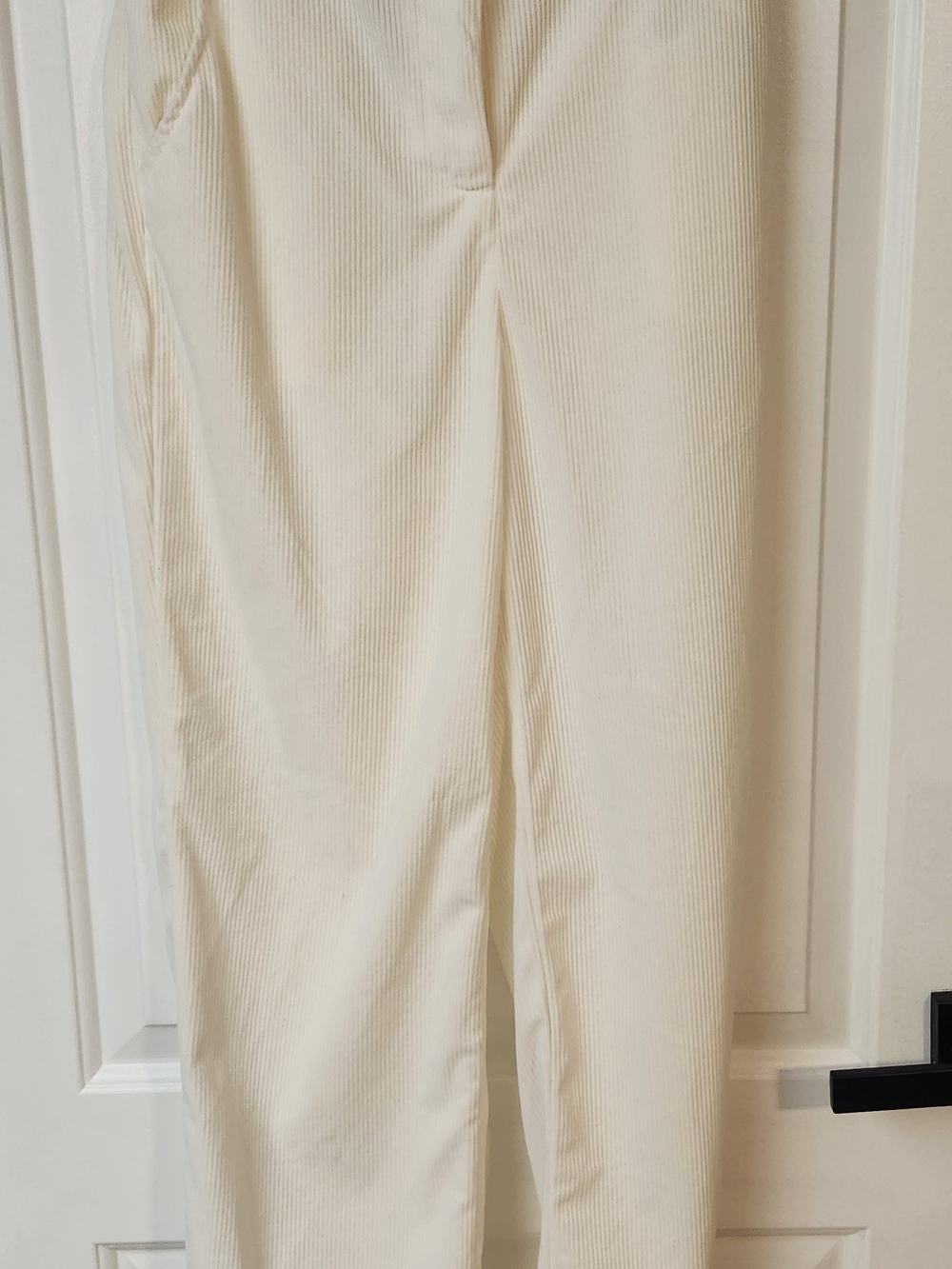 Sincerely Jules Cream Ribbed Pants